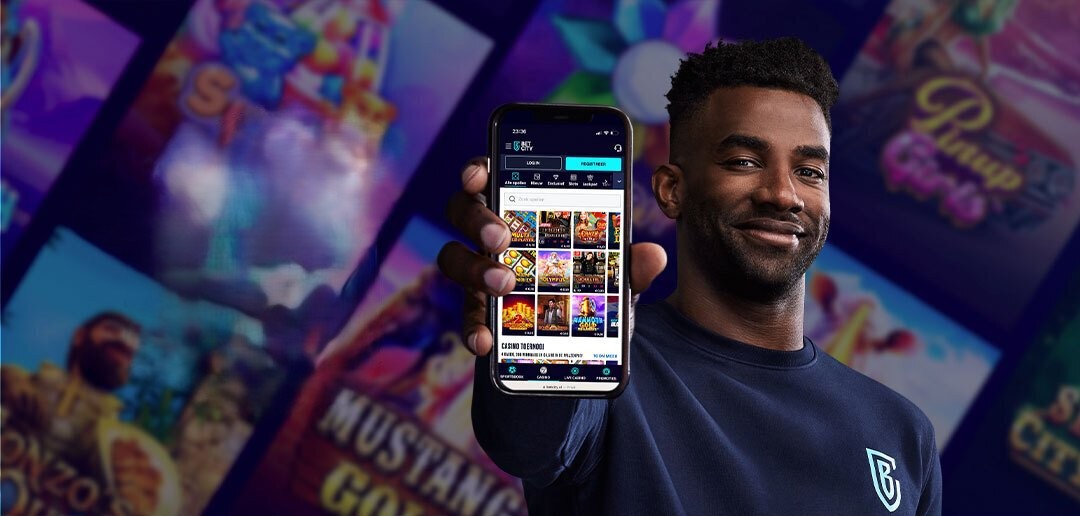 Betcity app scherm